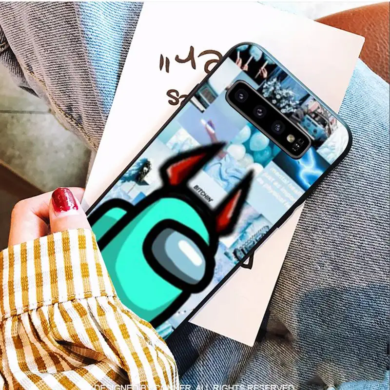 

ZFGHSHYQ Cooking Among Us Soft Case Phone Case For Samsung S9 10 20 Plus Note 9 10 10plus 20 Ultra A20 21s J7 Plus 8