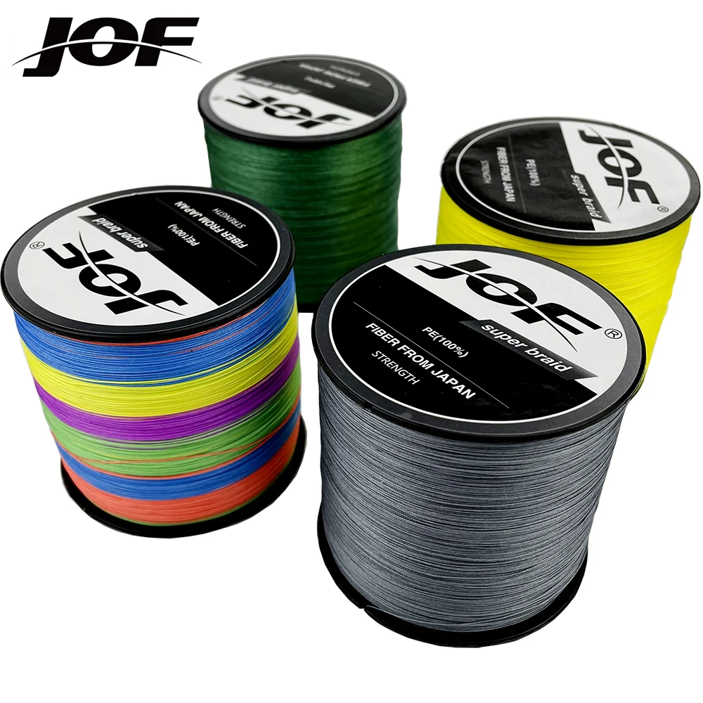 

Леска рыболовная JOF, 20/24/35/40/50/65/80/100lb, 9 жил, 300 м/330 ярдов