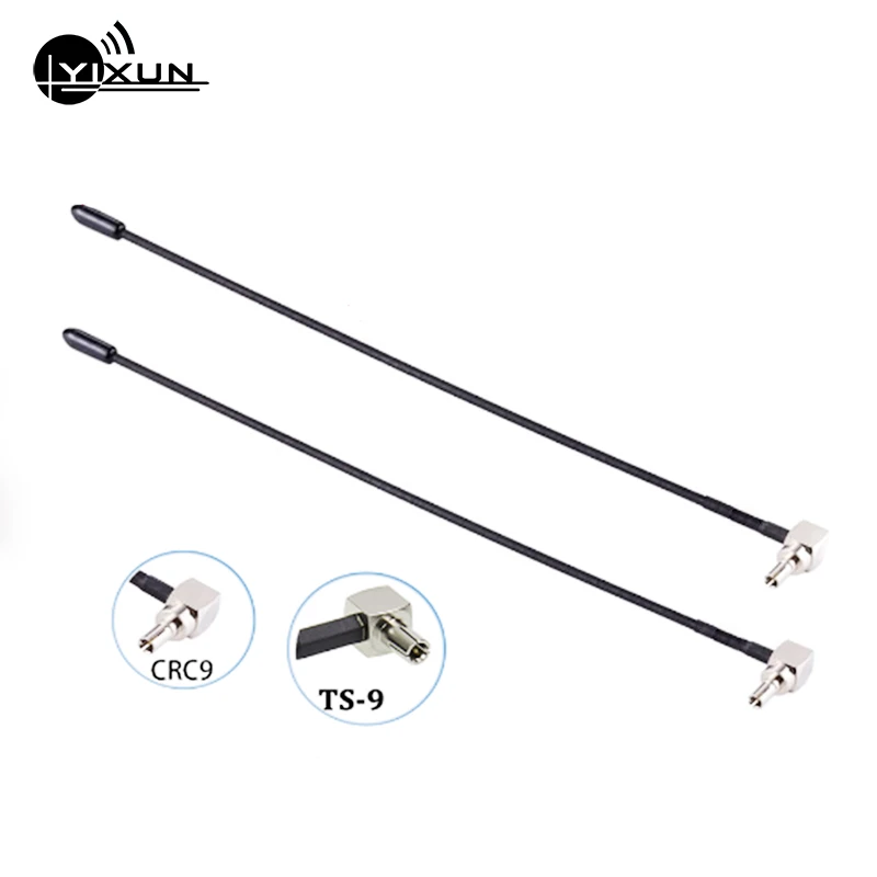 2 шт. 4G LTE антенна TS9 CRC9 разъем для Huawei E398 E5372 E589 E392 Zte MF61 MF62 aircard 753s 5dbi высокий
