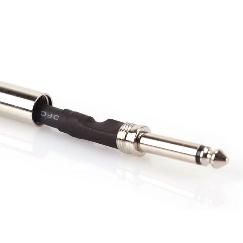 Гитарный кабель 3/5/10 м двойной прямой 1/4 дюймовый 6 35 мм моно разъем для снижения