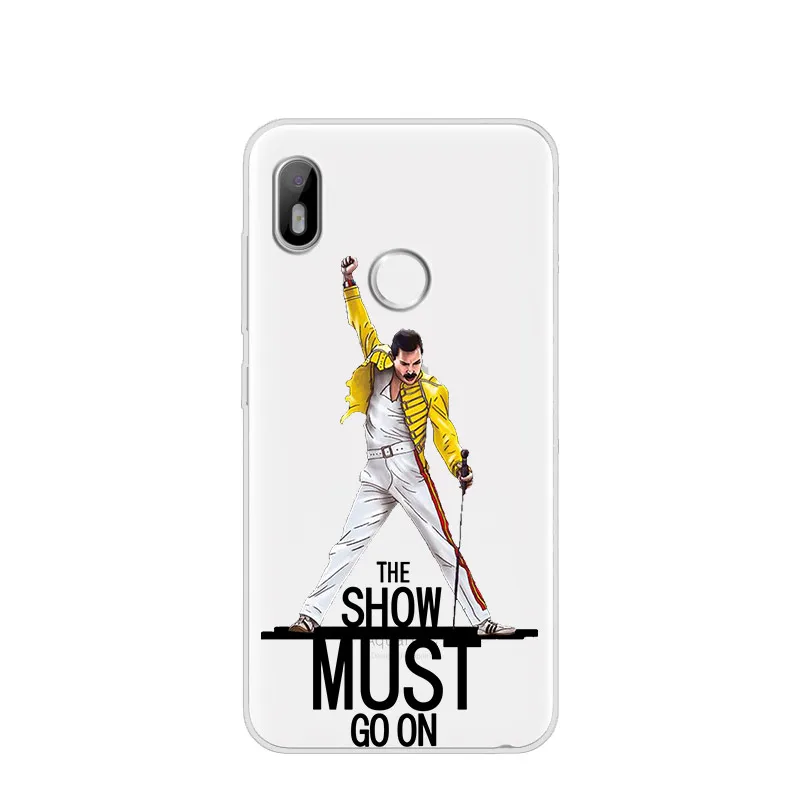 Чехол для телефона ciciber Freddie Mercury BQ Aquaris U2 C U X5 V VS X2 X Plus Lite Pro E5 s M5 M5.5 M4.5 E4.5 мягкий