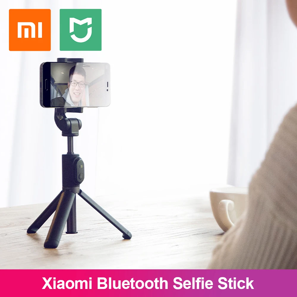 

Original Xiaomi selfie stick for mobile phone Bluetooth mini tripod with wireless remote control shutter Original Xiaomi selfie