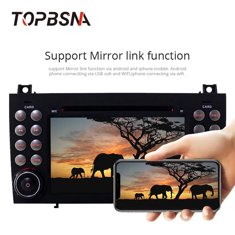 TOPBSNA Android 10 автомобильный dvd плеер для Mercedes Benz SLK R171 W171 SLK200 SLK230 SLK280 WIFI Мультимедиа GPS