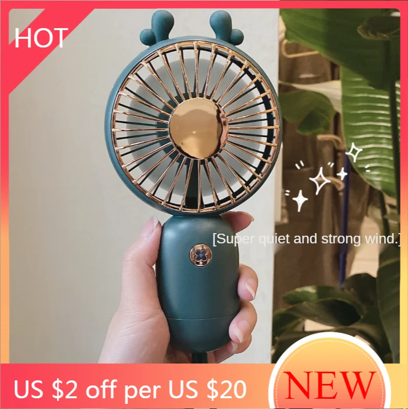 

Air Electric Mini Fan Cooling Home Rechargeable Pocket Screw Hand Held Fan Extender Cooler Wentylator Summer Products AG50SZ