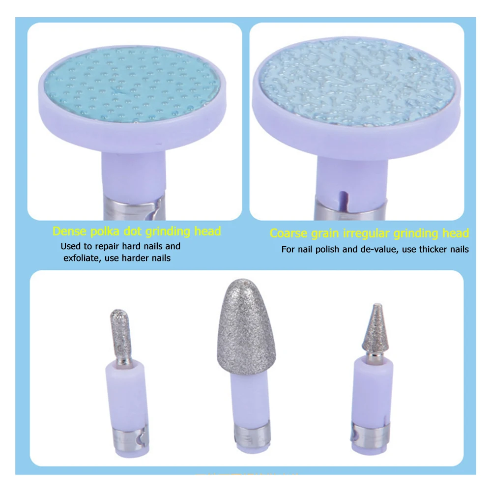 Набор для маникюра и педикюра портативная электрическая шлифовальная машинка