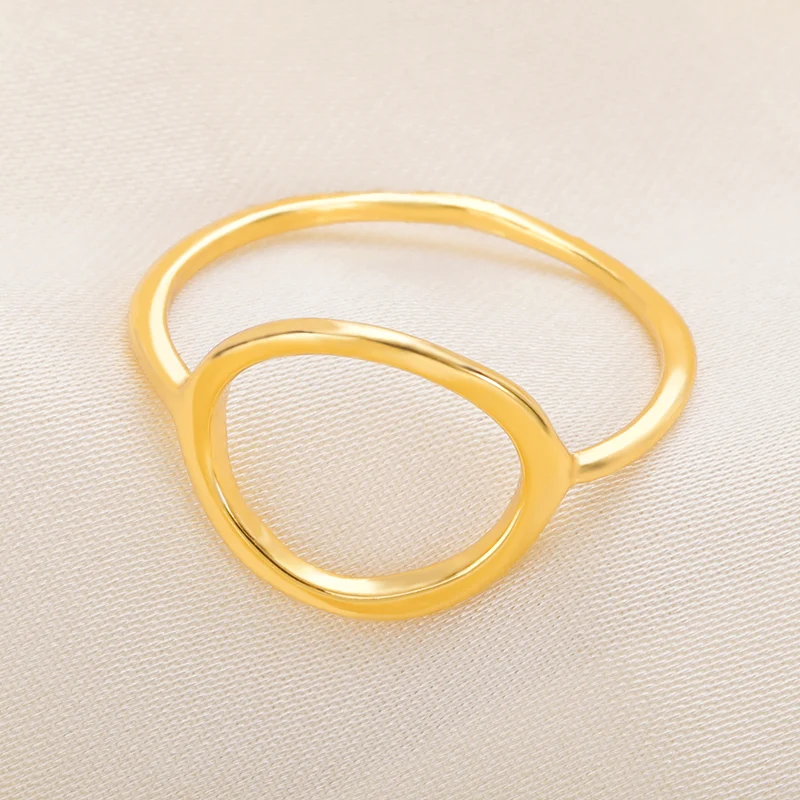 Великолепная сказка золотой цвет кольца Анель фаланга anillos Mujer класса розовое