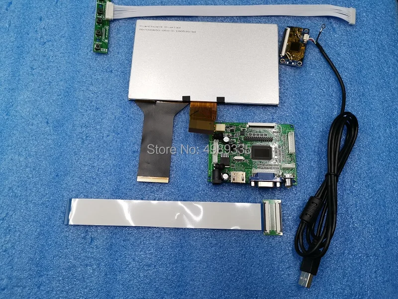 7-     1024X600      VGA HDMI AV