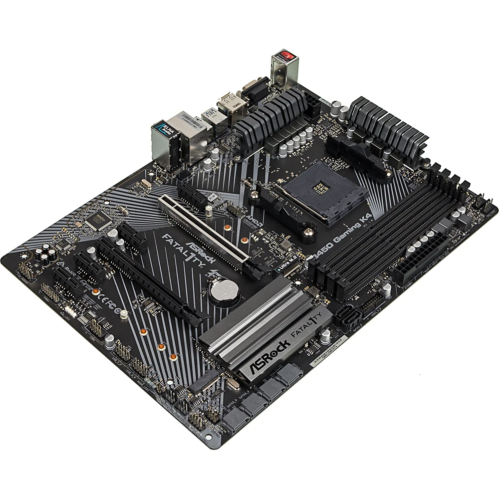 Материнская плата ASROCK B450 Gaming K4 SocketAM4 AMD ATX Ret | Компьютеры и офис