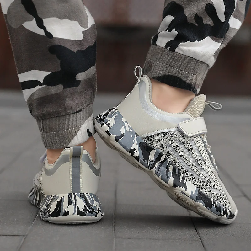 JIEMIAO New Sneakers Kids Sports Shoes for Boys Girls Fashion Casual Children Shoes Student Running Shoes Baby Toddler Shoes