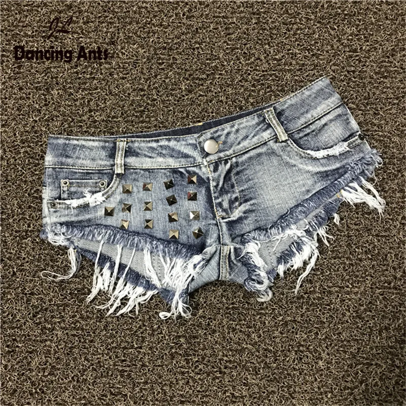 Женские шорты с заниженной талией узкие джинсовые 2020 Модные Винтажные