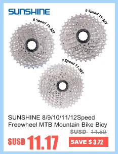 SUNSHINE 11-36T 10 скоростей MTB горный велосипед кассета маховик звездочки совместимы с SHIMANO m590 m610 m675 m780 X7