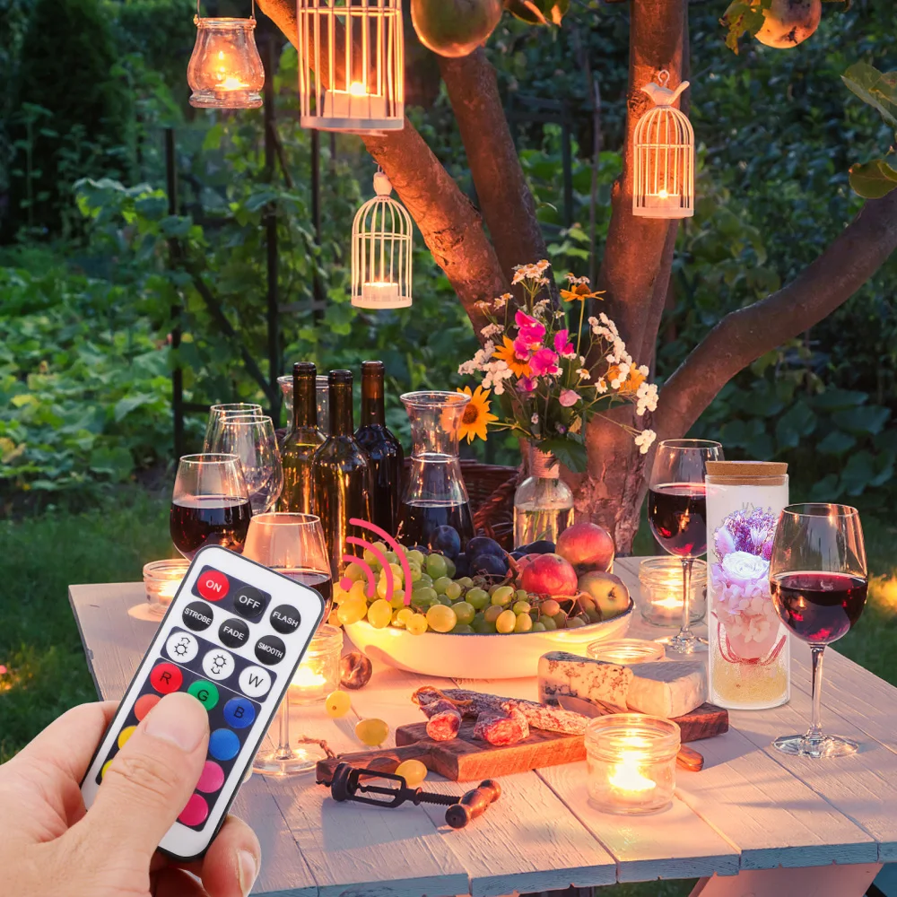 

1 Set Eternal Flower Gift Glass Cover Colorful Light Preserved Fresh Flower