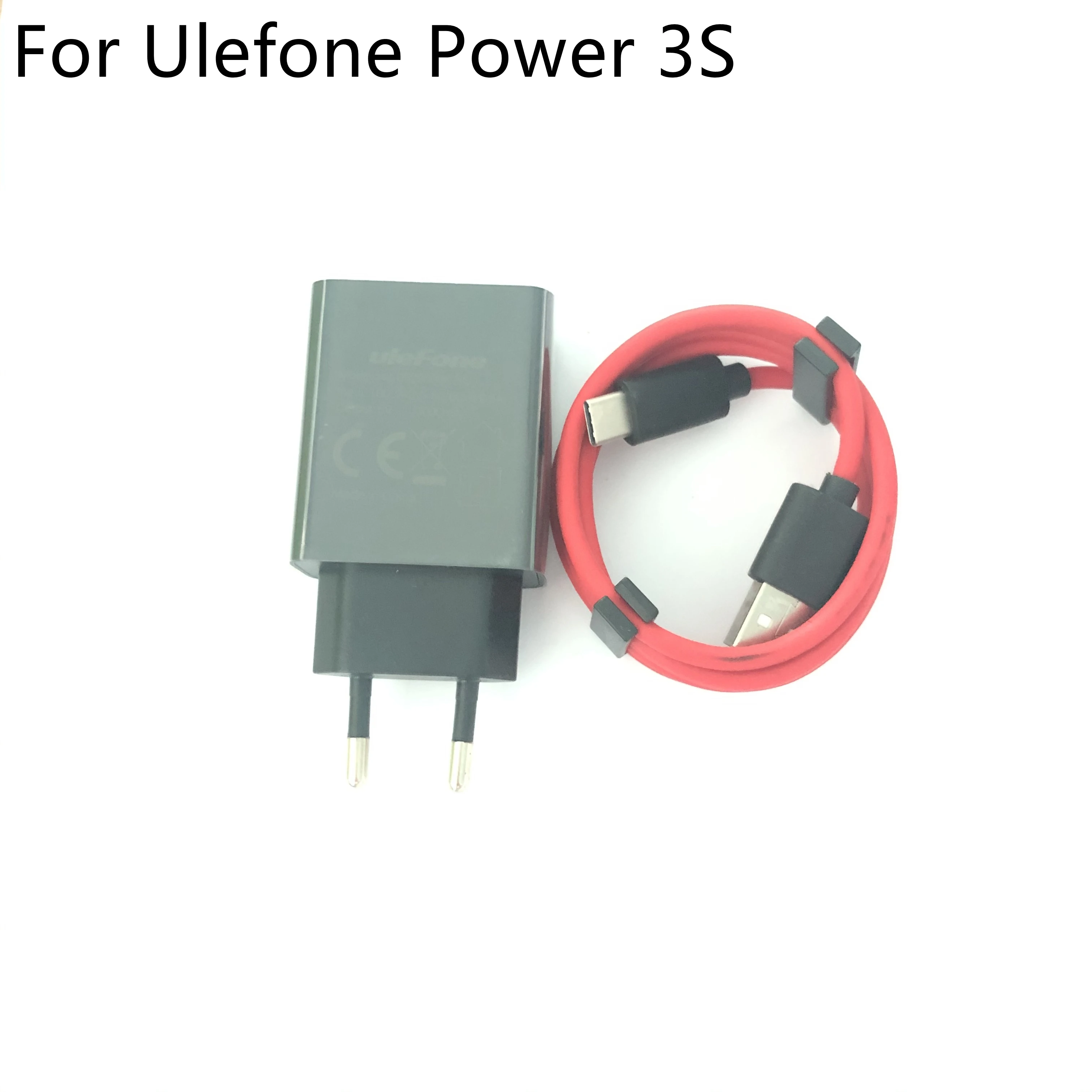 

Ulefone Power 3S New Travel Charger + Type-C Cable For Ulefone Power 3S MTK6763 Octa Core 6.0" 2160x1080 Smartphone