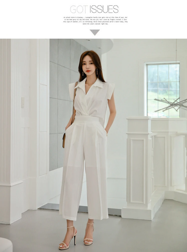 

2020 Women Casual Jumpsuit Summer 2020 Female Short Sleeve Pockets Buttons Rompers OL Women's Jumpsuits Streetwear Romper