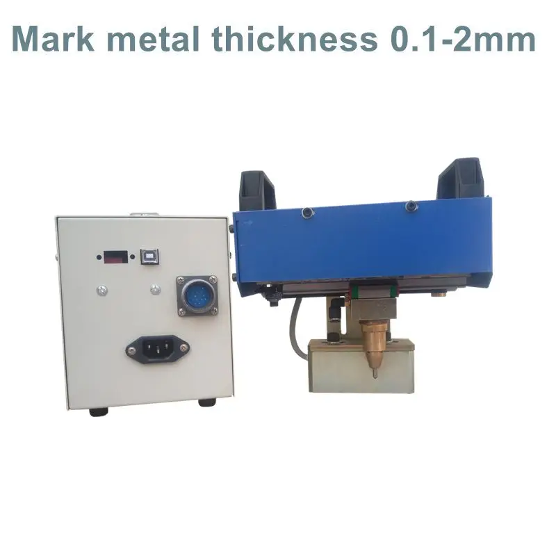 Steel goods label vin number pneumatic marking machine New type dot peen marking machine for aerospace 12530