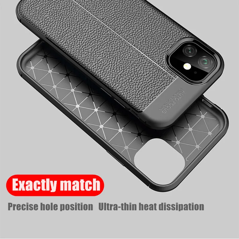 Мягкий кожаный чехол для телефона IPhone 12 Mini 11 X XS Pro Max противоударный XR 8 7 6 6S Plus