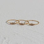 21 Модные Позолоченные Водонепроницаемые Яркие Подарочные Кольца из нержавеющей стали с цирконом для девушек и женщин