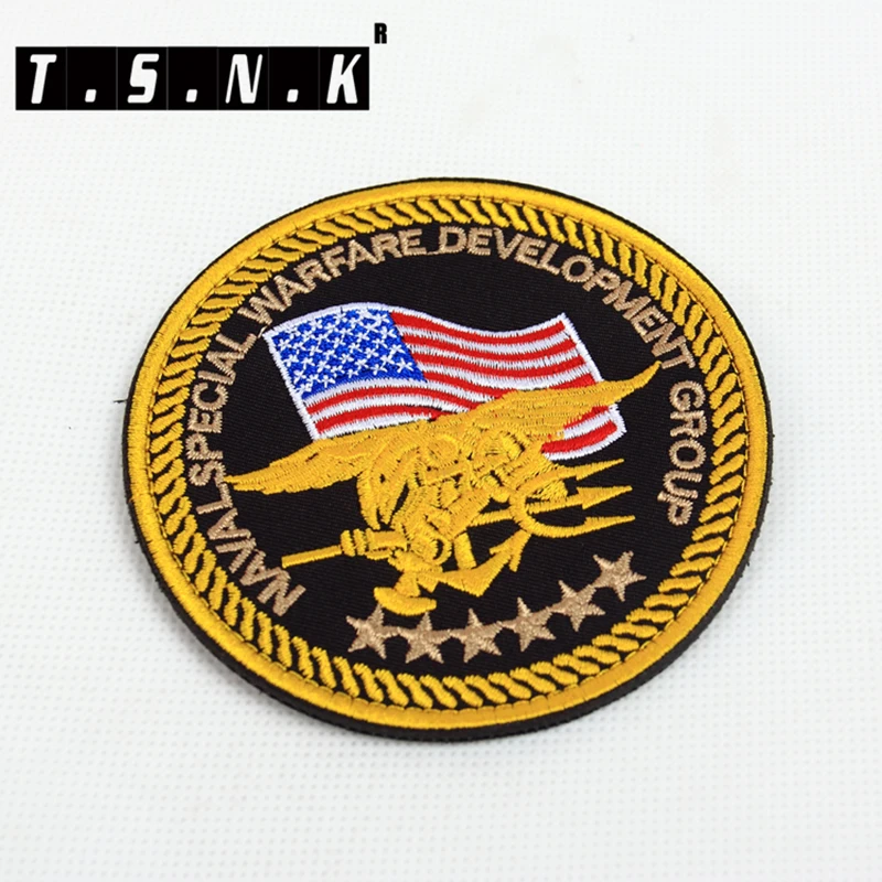 TSNK юных поклонников стиля милитари заплата вышивки армейский Тактический бейдж