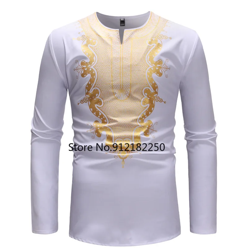 Черная африканская мужская одежда 2021 модная Дашики с V-образным вырезом Мужская