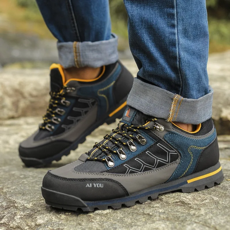 Профессиональная Мужская Уличная походная обувь водонепроницаемые охотничьи