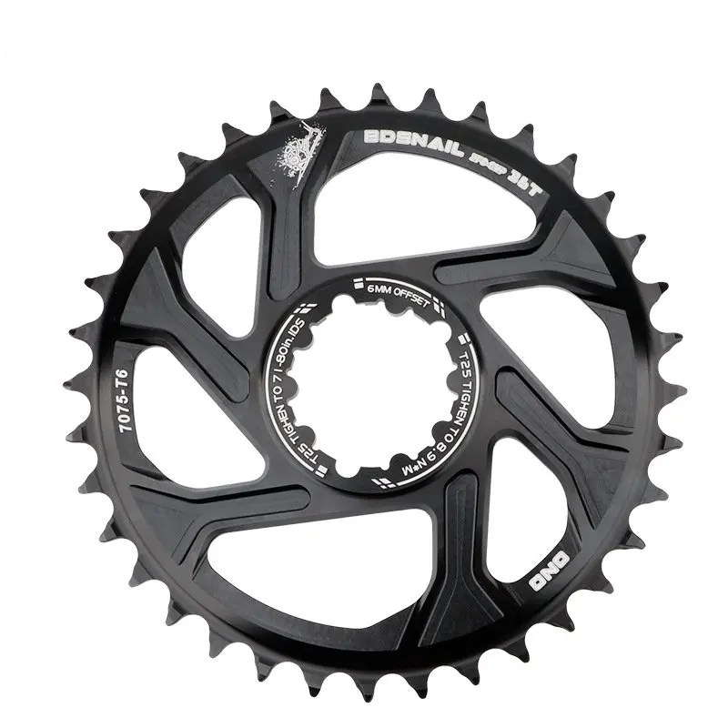 

SNAIL MTB GXP Chainring NarrowWide Offset 6mm Mountain Bike Chainwheel 32/34/36/38T for XX1 X9 XO X01 Iamok Crank Chain Ring