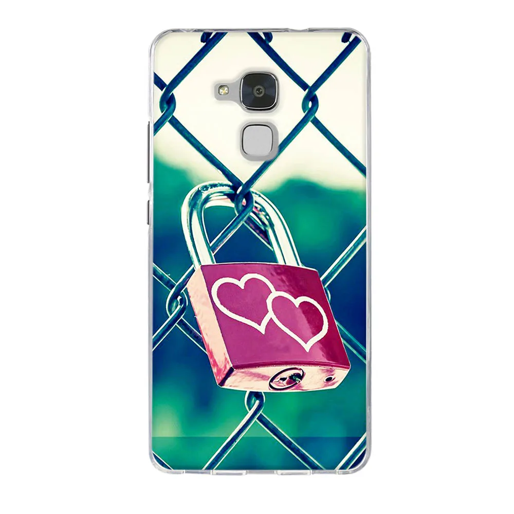 for Huawei Honor 5C 7 Lite Case Cartoon 3D Relief Printing Pattern Back Cover TPU Soft Silicone Coque Capa Funda | Мобильные