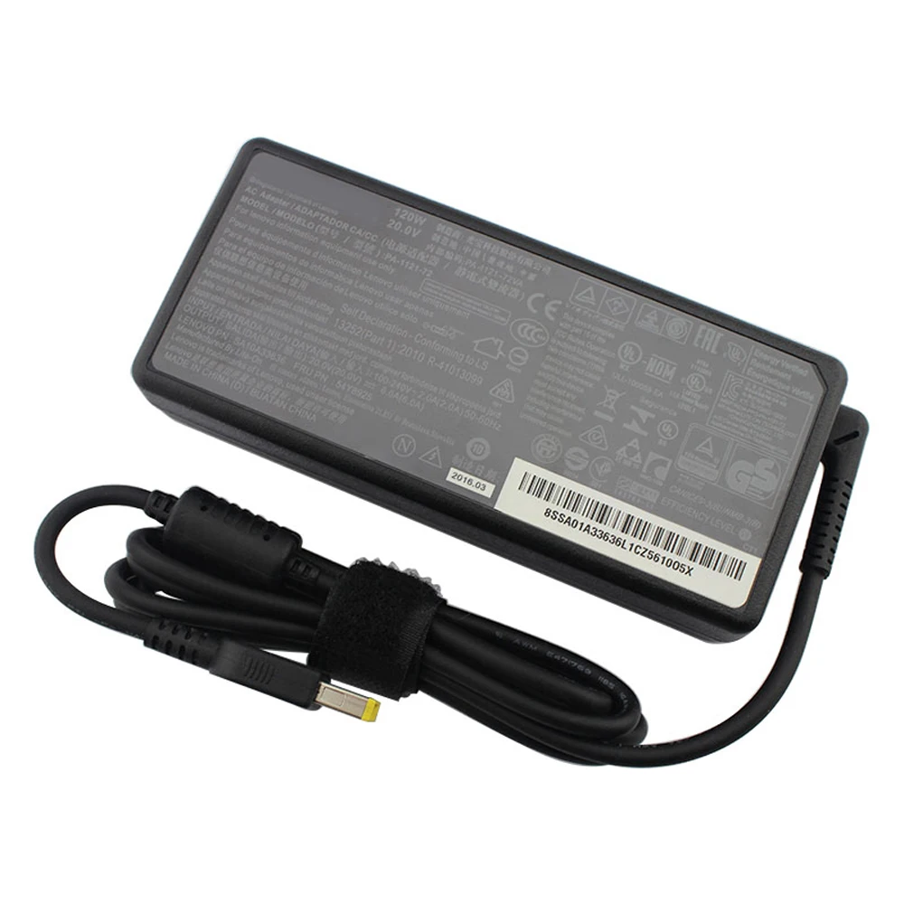 Адаптер переменного тока 20V 6A 120W подходит для Lenovo PA 1121 72 G510 A7300|Адаптеры ноутбуков|