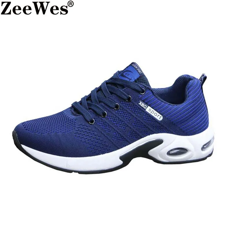 

Fashion Sneakers Brand Men Sport Mens Shoes Fly Woven Air Cushion Shoes 2019New Wild Breathable Designer Shoes Men High Quality