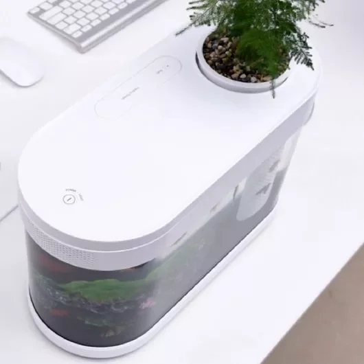 Aqua Farm Xiaomi descriptive geometry amphibious fish tank (white) | Дом и сад
