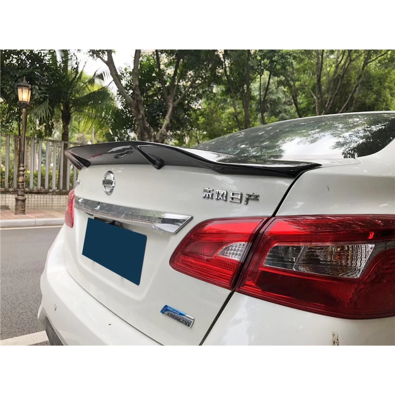 Спойлер для багажника автомобиля FRP из углеродного волокна заднее крыло R