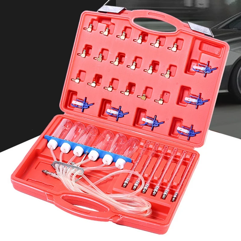 Injector Fuel Flow Common Rail Diagnostic Detect Test Meter Tool for Bosch Siemens Denso Delphi Injectors Adaptor AT2003 | Инструменты