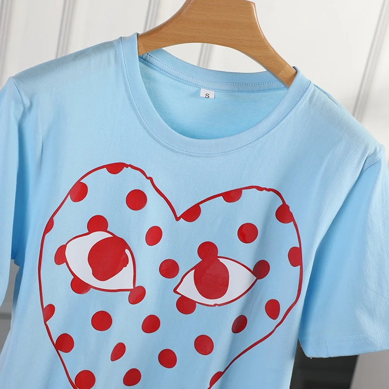 

Fashion Couple pure cotton O-Neck T-Shirt Smiley face Casual Breathable T-shirt Casual Summer Outfits For Man Women