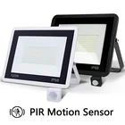 Светодиодный прожектор с пассивным инфракрасным датчиком движения, холодный белый свет IP66, 220 В, Foco, светодиодный наружный прожектор, точесветильник светильник, уличные настенные светильники
