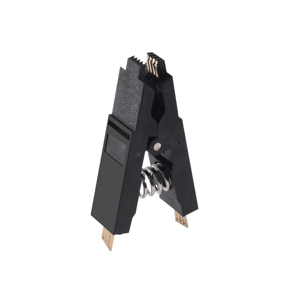 SOIC8/SOP8 Flash Chip IC черный зажим для тестирования BIOS/24/25/93 программатор Adpter (SOP8 Clip) -