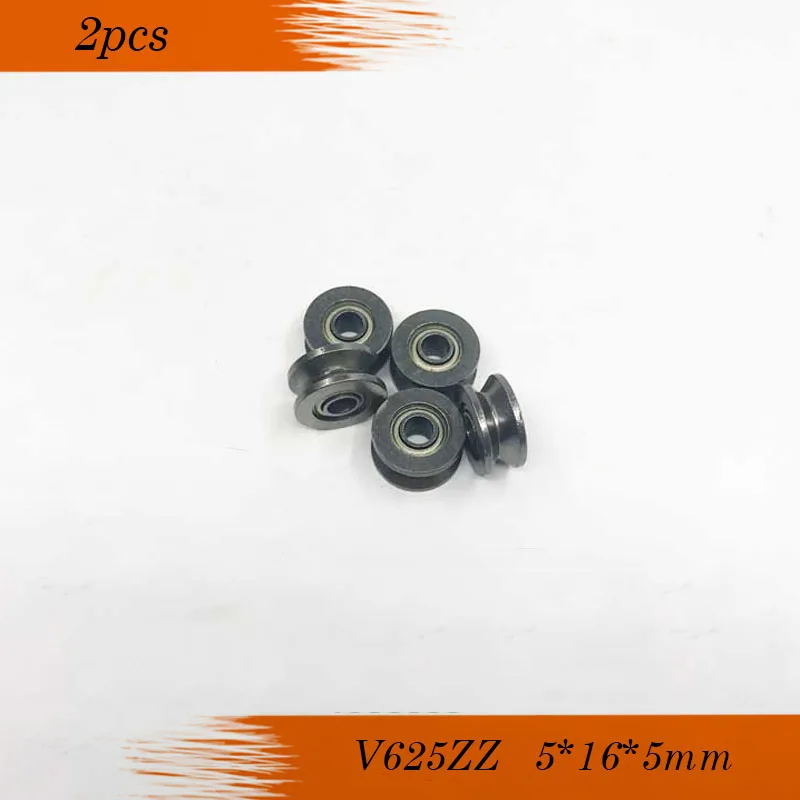 Бесплатная доставка 2 шт. V625/120 V625ZZ V паз радиальный шарикоподшипник 5x16x5 мм