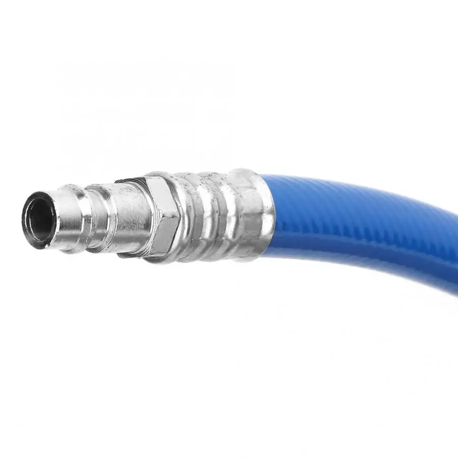 15Meter PVC Hose Air Pneumatic Tube Pipe Flexible Blue with Quick Connector Compressor Line Hos | Обустройство дома