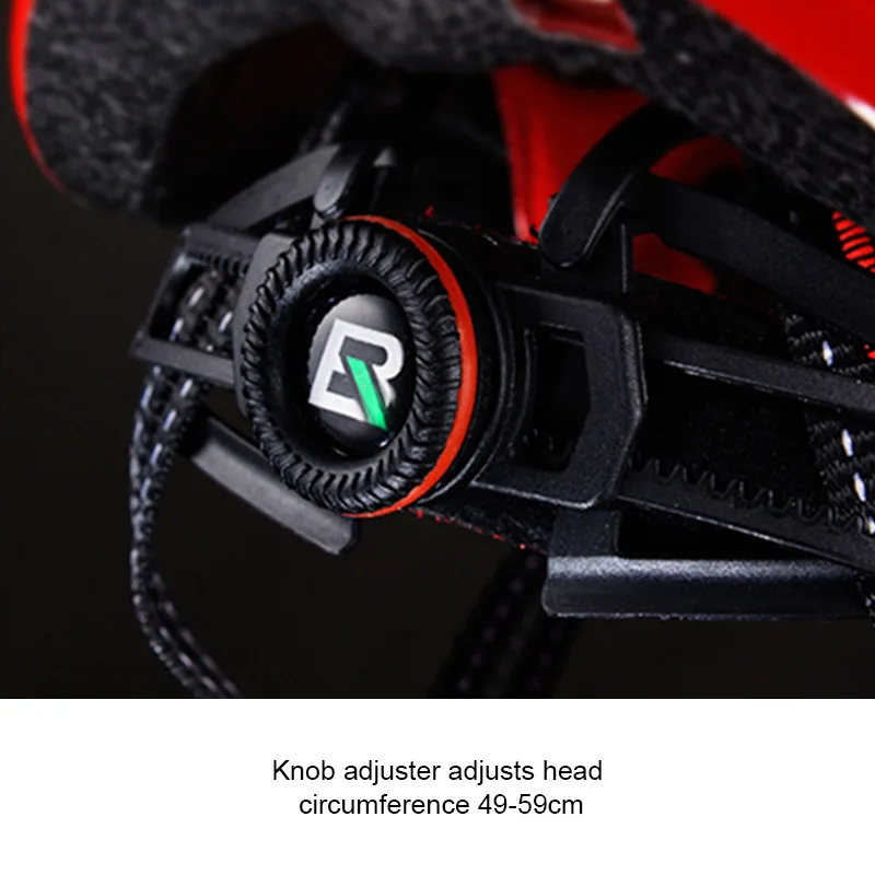 

Hot Bicycle Helmet with Warning Light Luminous Insect Proof Net Mountain Road Cycling Equipment for Men and Women X85