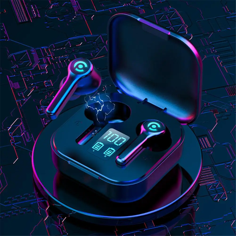 

Bluetooth Headphone Gaming Headset Wireless Headphone Waterproof TWS Bluetooth 5.1 Earphone 3D Stereo Noise Reduction Headset