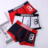 2 pack mens underwear mens boxers pure cotton breathable trend personalized printing letters mens boxers underpants mens