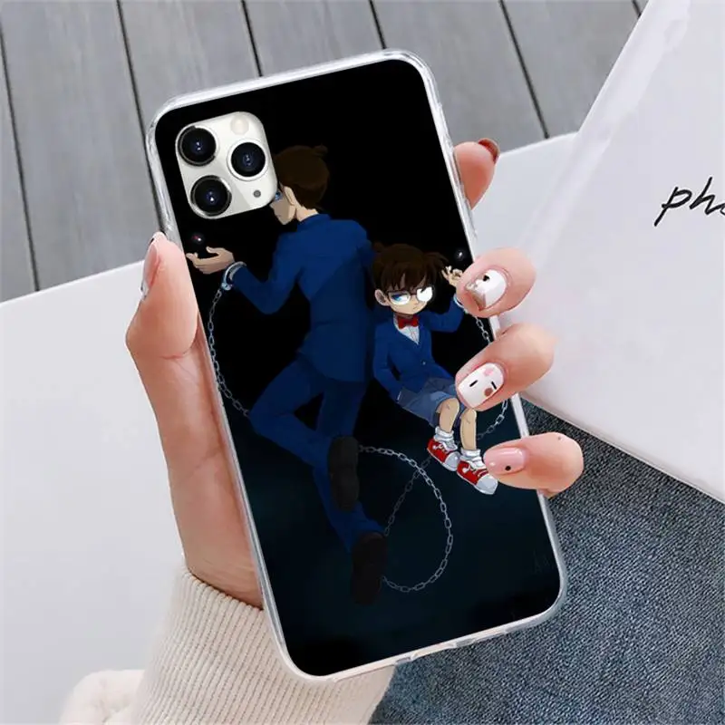 

Detetive conan jimmy kudo anime Phone Case For iphone 12 5 5s 5c se 6 6s 7 8 plus x xs xr 11 pro max mini