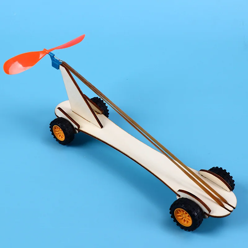 Резиновая лента Power Car DIY образовательные научные наборы детские эксперименты