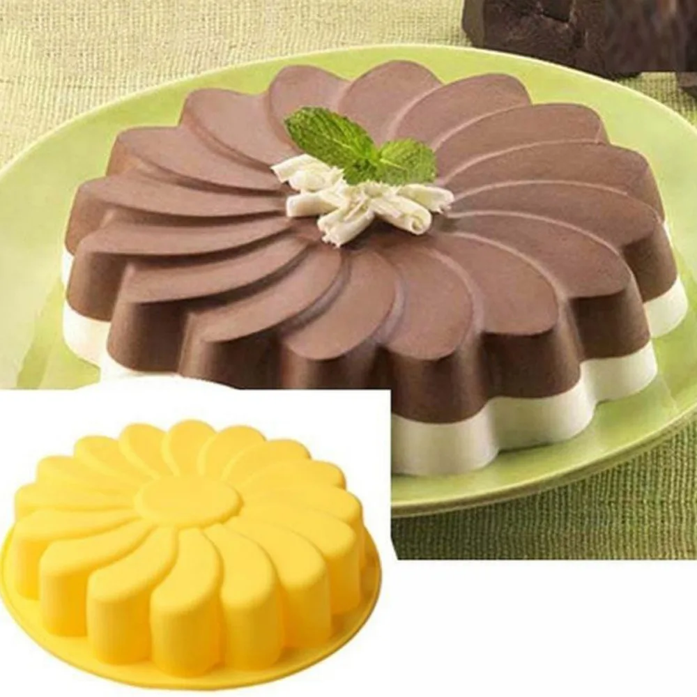 Форма для торта новая силиконовая кухонная круглая форма для хлеба шоколадная форма для десерта Кондитерская выпечка поднос