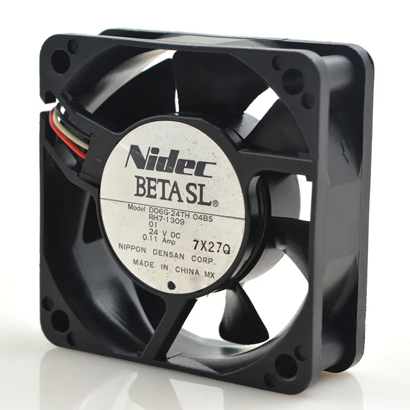 Для Nidec d06g 24th04bs 6020 6CM 24V 0.11a инвертор принтера/Мощный охлаждающий вентилятор|Кулеры