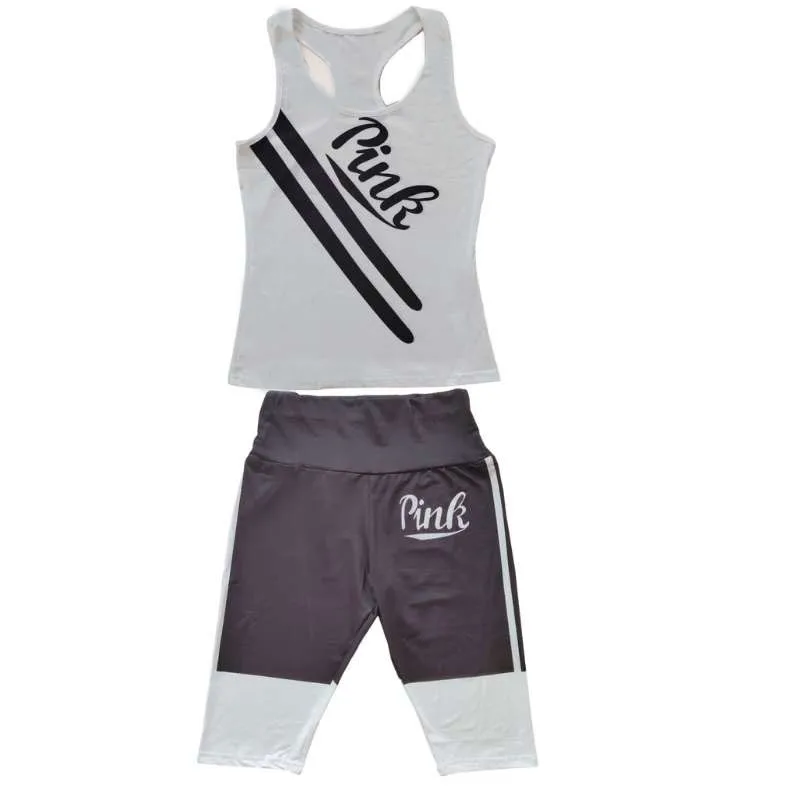 Женский комплект из 2 предметов футболка и велосипедные шорты|Спортивные