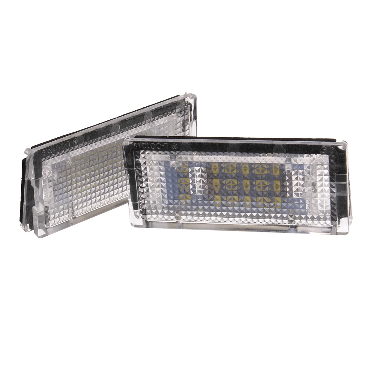 

2pc LED License Number Plate Light Lamp For BMW 3-series E46 1998-2005 3 4 5 Doors
