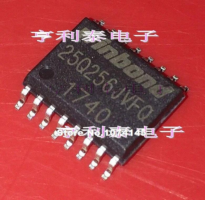

W25Q256JVFIQ 25Q256JVFQ SOP16 32MB 256Mbit Flash