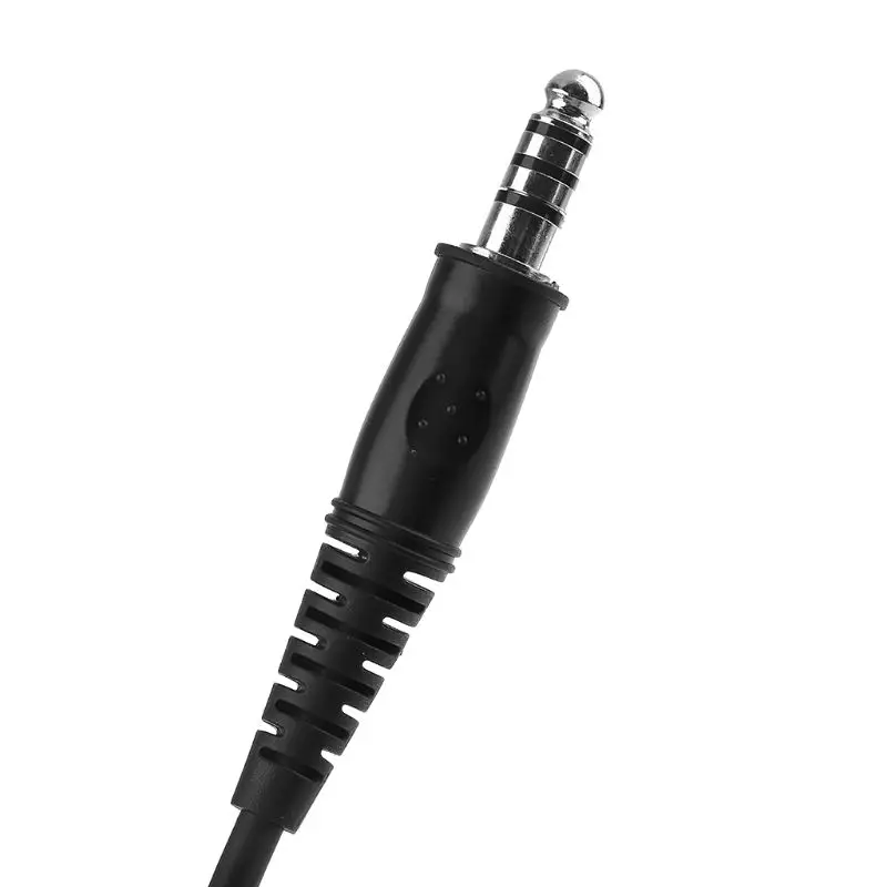 

1Pc U-92A/U to U-174/U Helicopter Military Headphone Extension Line Cable Cord Hot