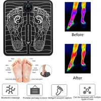 usb charging electric intelligent ems foot massage pulse acupuncture improve blood circulation relieve ache pain health care