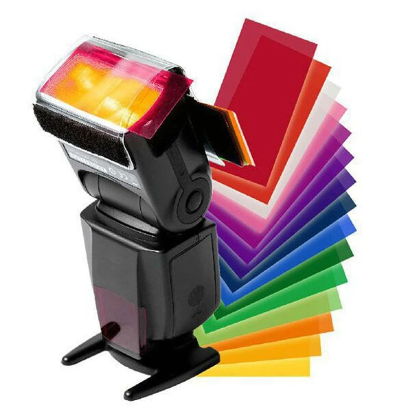 

Фотовспышка Speedlite с цветными фильтрами для фотоаппаратов Canon/ Nikon