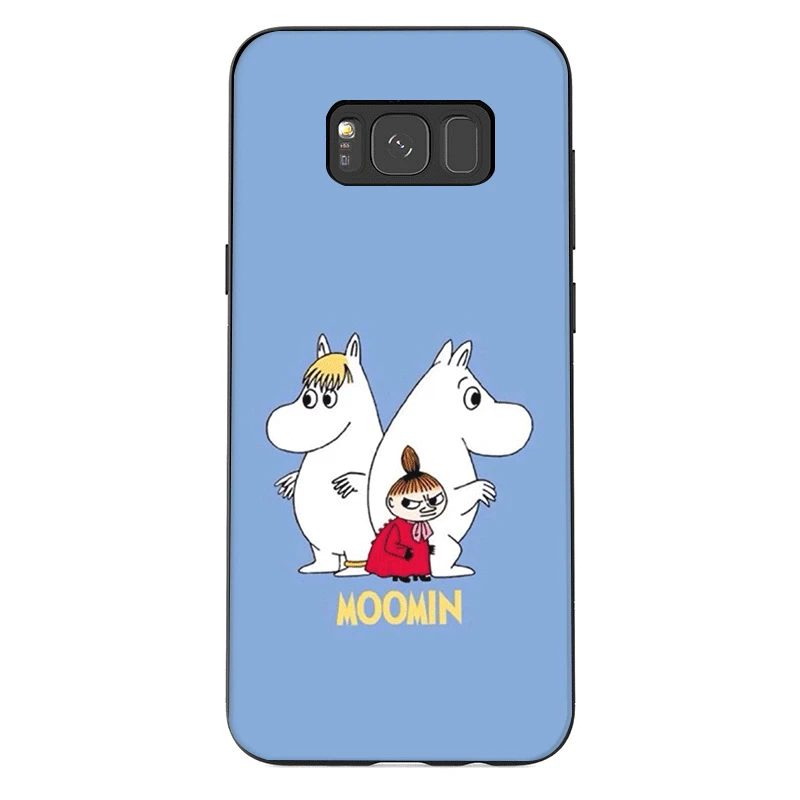 Милый мультяшный мобильный чехол для телефона samsung A20E A70S A2 J4 J6 J7 Duo Plus Prime J8 Core задняя крышка Муми-троллей мультяшный Бегемот
